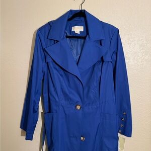 MICHAEL Michael Kors Royal Blue Trench Coat